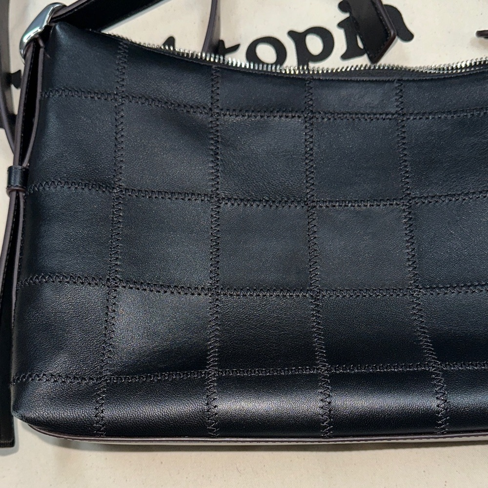 Coach Black Quilted Shoulder Bag - Picture 7 of 8
